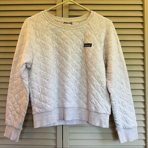 Patagonia quilted crewneck